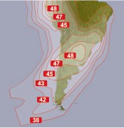 huella satelital