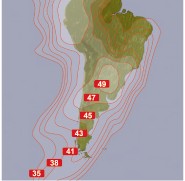 huella satelital
