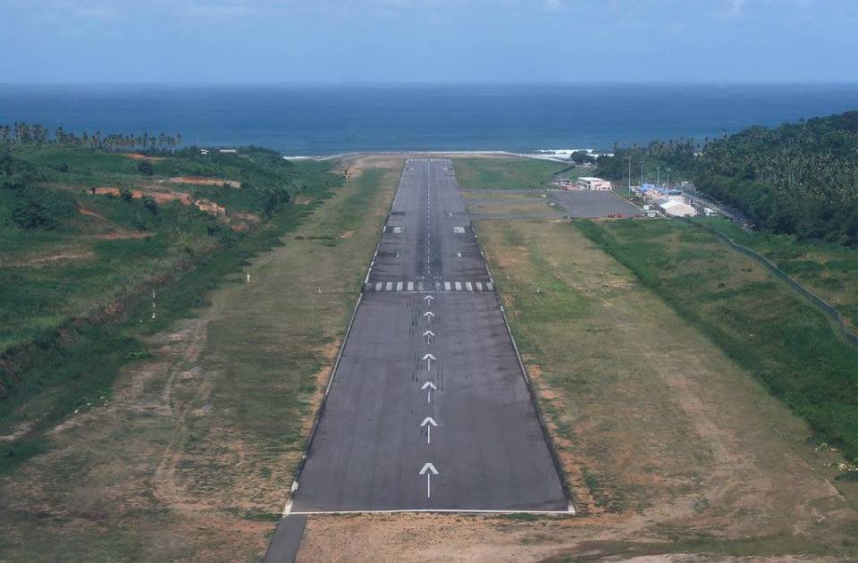 Vista Satelital del Aeropuerto DouglasCharles o Melville Hall Airport